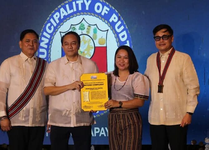 “Pudtol Mayor Hector Reuel Pascua Receives ‘Beyond Compliant’ Gawad Kalasag Seal of Excellence for Disaster Response and Humanitarian Assistance”